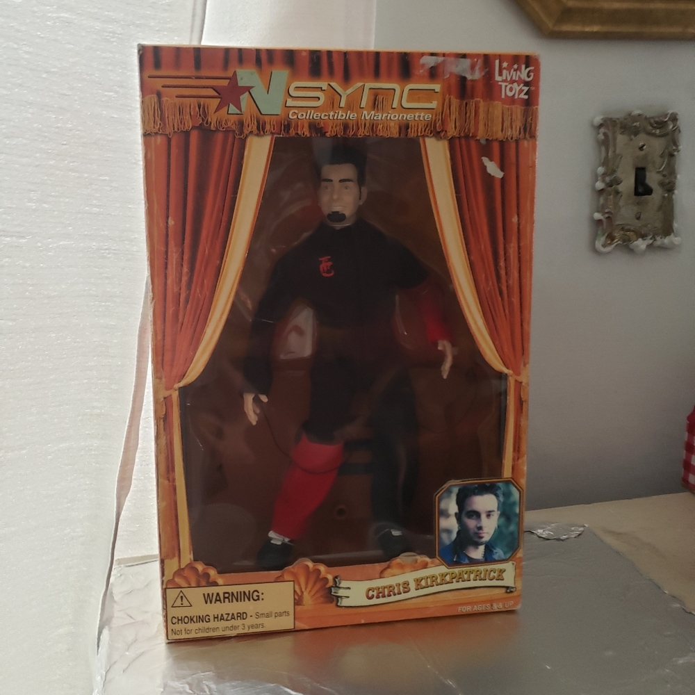 NIB NSync Chris Kirkpatrick Collectible Doll